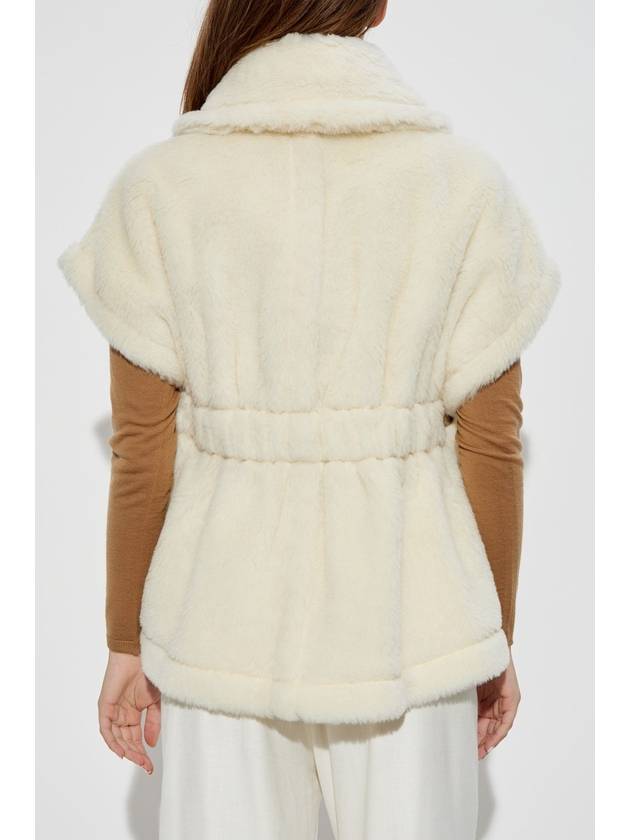 Teddy Belt Cape White - MAX MARA - BALAAN 5