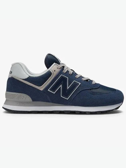 574 Classic Low Top Sneakers Navy - NEW BALANCE - BALAAN 2