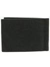 Men's Sartorial 6cc Money Clip Half Half Wallet Black - MONTBLANC - BALAAN 4