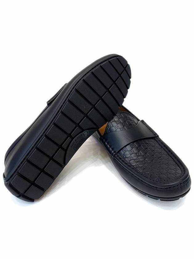 Micro Sima Driving Shoes Black - GUCCI - BALAAN 4