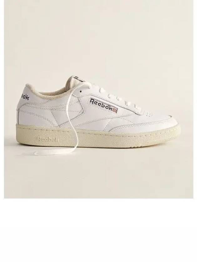 Club C 85 Vintage Classic Retro Low Top Sneakers White - REEBOK - BALAAN 2