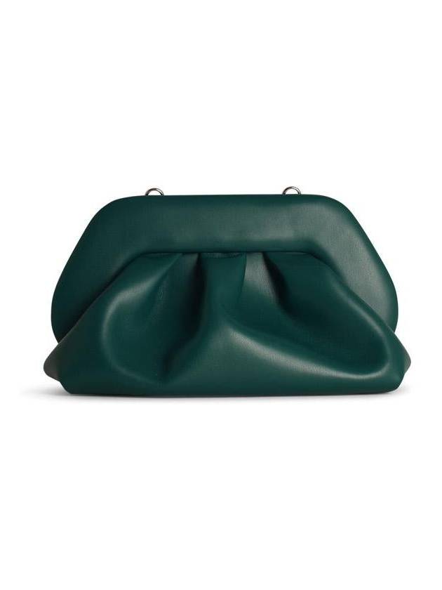 Themoirè 'Tia' Hunter Green Vegan Leather Bag - THE MOIRE - BALAAN 3