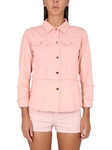 Cotton Denim Shirt Pink - TOM FORD - BALAAN 1