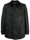 Men's Waxed Cotton Jacket Dark Green - MAISON MARGIELA - BALAAN 2