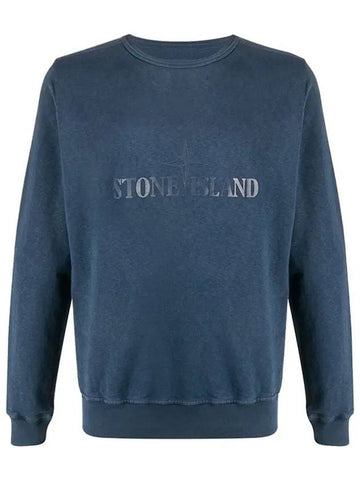 double embroidery logo sweatshirt - STONE ISLAND - BALAAN 1