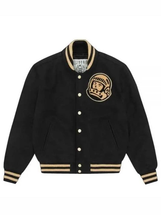 B22201 BLACK Astro Varsity Jacket - BILLIONAIRE BOYS CLUB - BALAAN 1