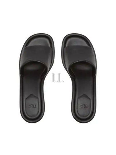 FF Baguette Motif Nappa Leather Sandals Black - FENDI - BALAAN 2