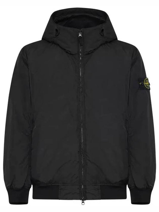 Crinkle Reps R NY Padding Black - STONE ISLAND - BALAAN 2