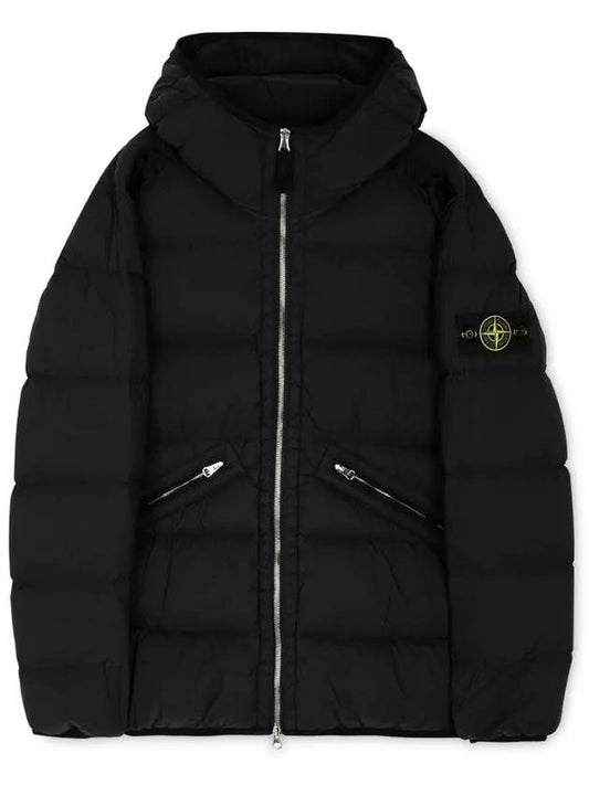 Seamless Tunnel Nylon Down Padding Black - STONE ISLAND - BALAAN 2