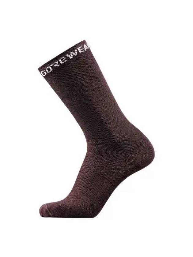 GOREWEAR Essential Merino Sock Utility Brown 6 Inch Sports Quick Dry Socks - GOGORR - BALAAN 1