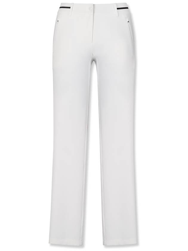 MEN STANDARD-FIT ESSENTIAL PANTS WHITE - MEASPHERA - BALAAN 1