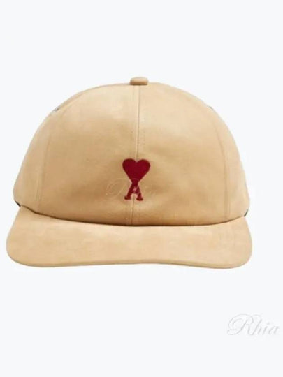 De Coeur Logo Ball Cap Sand - AMI - BALAAN 2