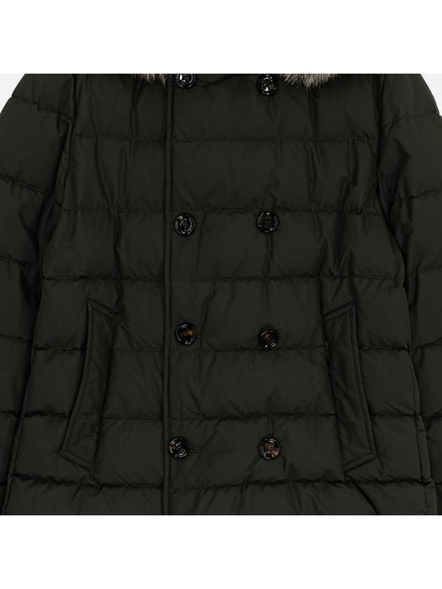 Men s Florio down padded jacket forest FUR KM - MOORER - BALAAN 3