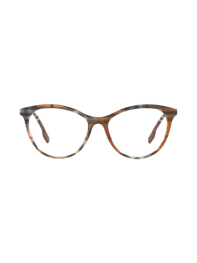 Eyewear Women Check Glasses Brown - BURBERRY - BALAAN 1