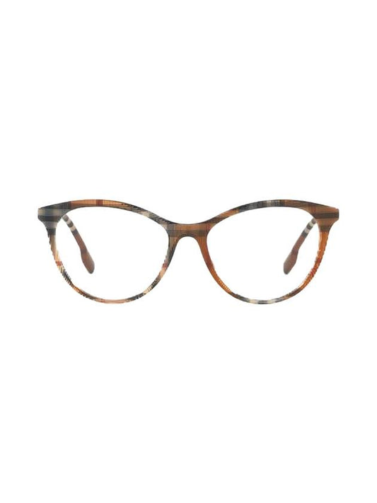 Eyewear Women Check Glasses Brown - BURBERRY - BALAAN 1