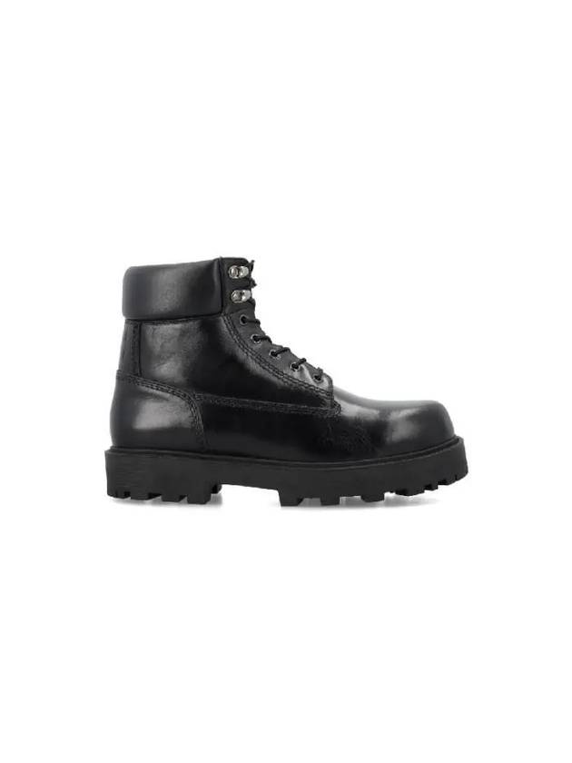 Men s boots black calfskin lace up 23ABHZ026H1KM001 - GIVENCHY - BALAAN 1