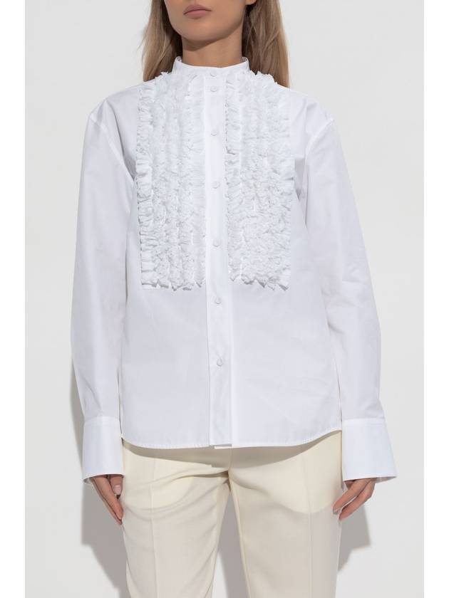 JIL SANDER Blouse With Jabot, Women's, White - JIL SANDER - BALAAN 3