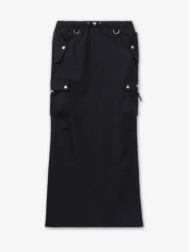 Tailored Cargo Maxi Skirt Black COPJ21BIS106CBLK - COPERNI - BALAAN 1