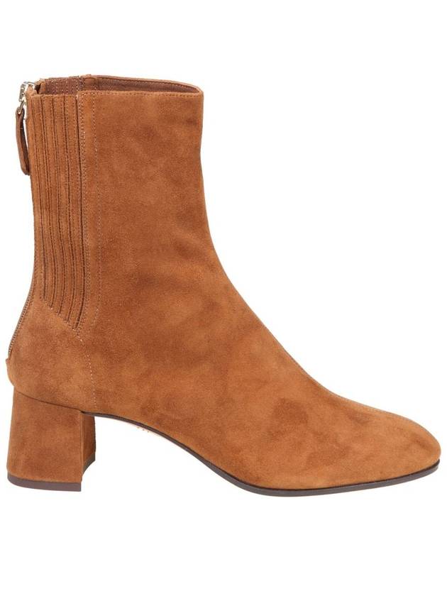 Aquazzura Suede Ankle Boot - AQUAZZURA - BALAAN 1