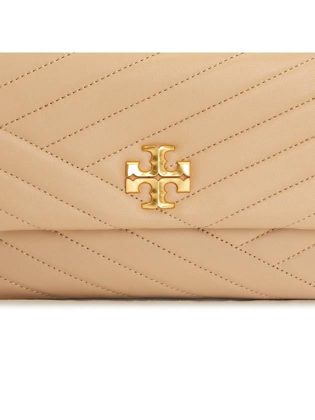 Kira Chevron Convertible Strap Small Shoulder Bag Desert Dune - TORY BURCH - BALAAN 9