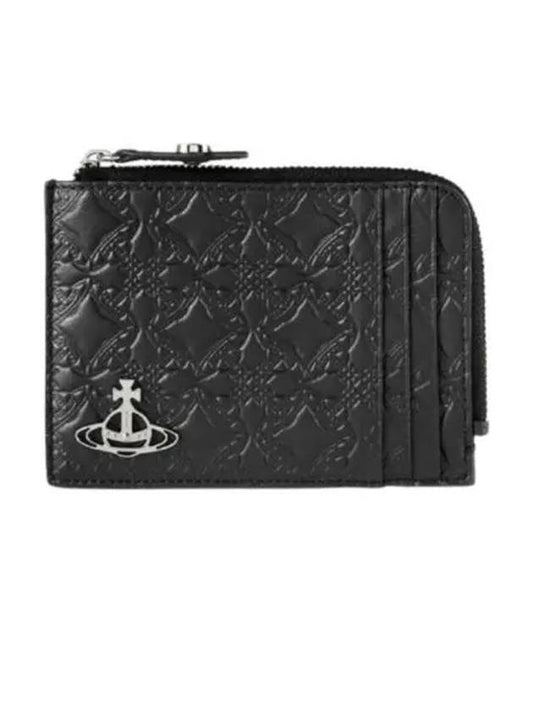 CARD HOLDER WITH ZIP 54020008U L003E N403 zipper - VIVIENNE WESTWOOD - BALAAN 2