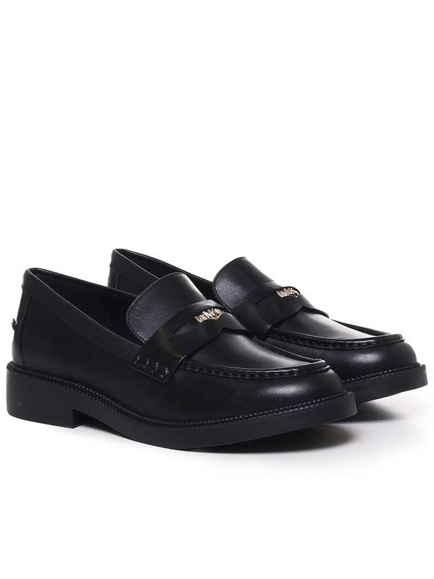 Michael Logo Penny Leather Loafer 40R4EDMP1L - MICHAEL KORS - BALAAN 3