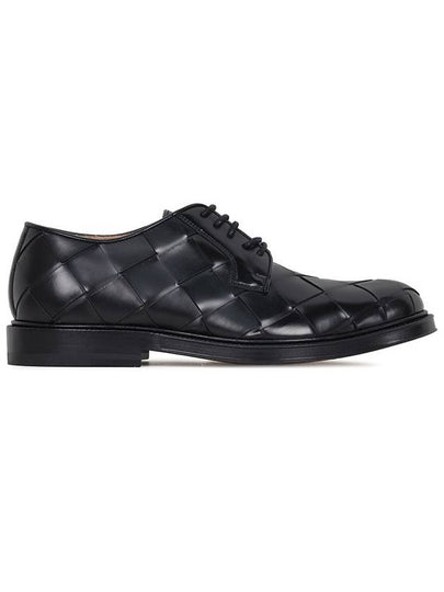 Tie Lace Up Derby Black - BOTTEGA VENETA - BALAAN 2