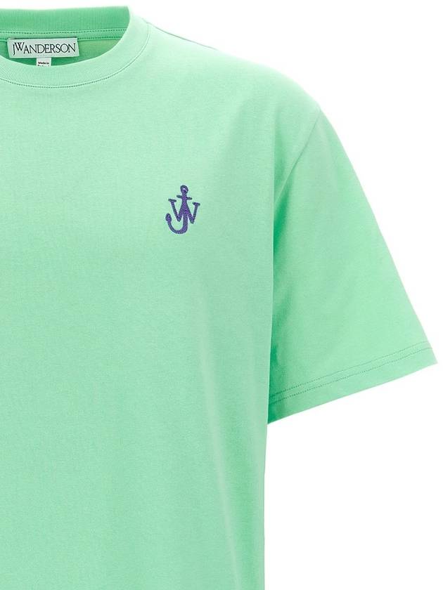 JW Anderson 'Anchor Embroidery' T-Shirt - JW ANDERSON - BALAAN 3