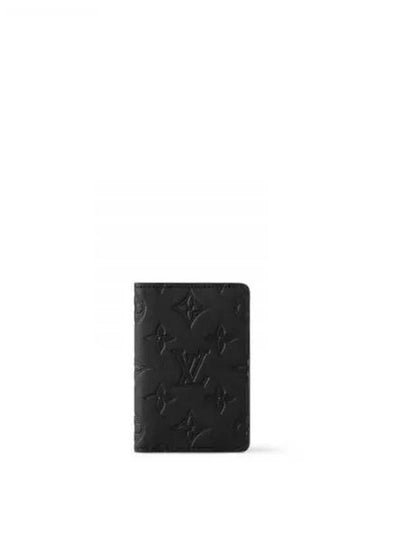 Monogram Shadow Pocket Organizer Card Wallet Black - LOUIS VUITTON - BALAAN 2