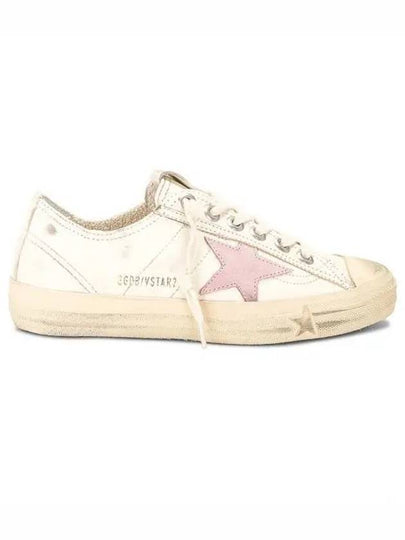 V-Star Leather Low Top Sneakers Beige - GOLDEN GOOSE - BALAAN 2