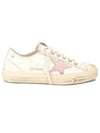 V-Star Leather Low Top Sneakers Beige - GOLDEN GOOSE - BALAAN 2