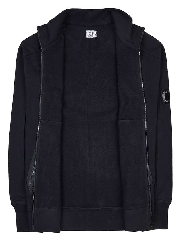 Lens Wappen Zip-Up Jacket Black - CP COMPANY - BALAAN 10