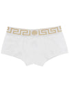 Greca Border Trunk Briefs White - VERSACE - BALAAN 4