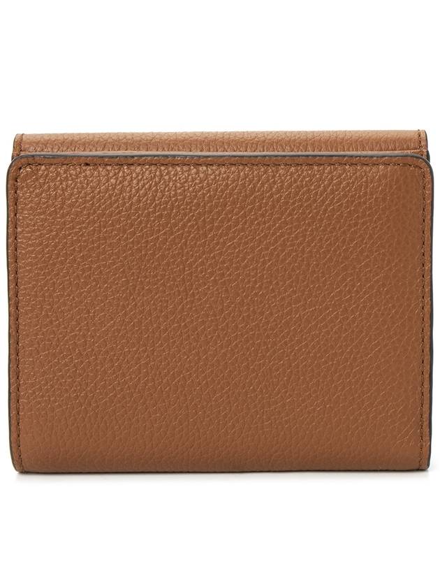 Marcie Square Flap Half Wallet Brown - CHLOE - BALAAN 3