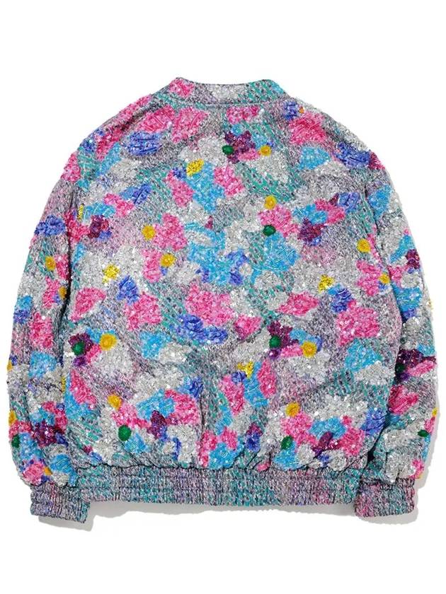 sequined silk zip-up jacket - ISABEL MARANT - BALAAN.