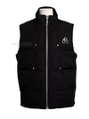 Logo Montreal Padded Vest Black - MOOSE KNUCKLES - BALAAN 2