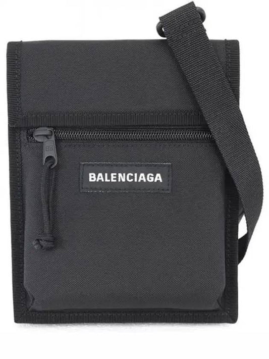 Explorer Small Strap Nylon Cross Bag Black - BALENCIAGA - BALAAN 2