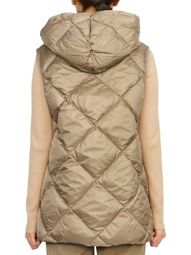 Frutto Padded Vest Beige - MAX MARA - BALAAN 6