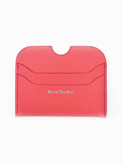 Elmas Large S Card Wallet Pink - ACNE STUDIOS - BALAAN 2