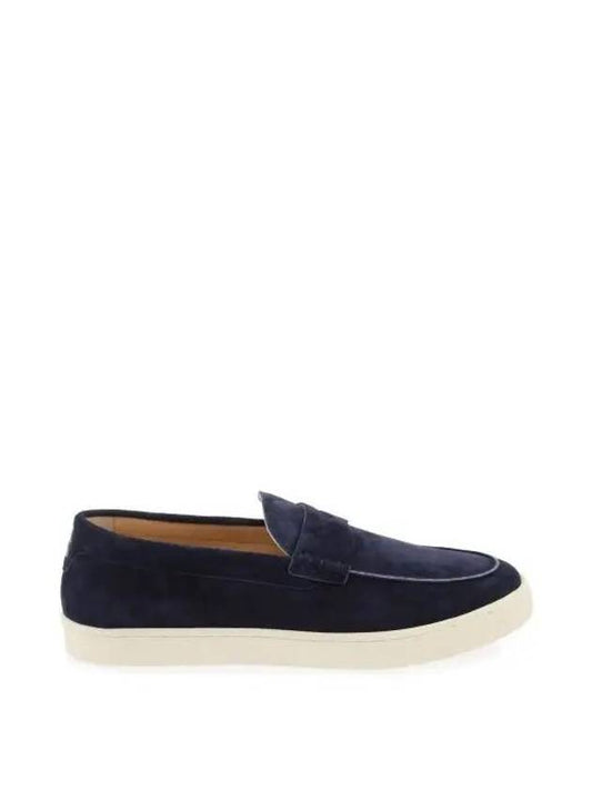 Men's Wade Penny Loafer Navy - BRUNELLO CUCINELLI - BALAAN 2