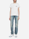 Denise Embroidered Short Sleeve T-shirt White - A.P.C. - BALAAN 4