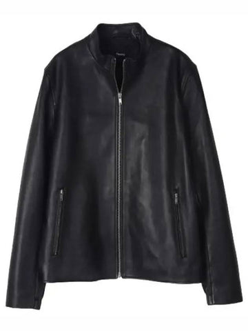 Molbeck Zip Leather Jacket - THEORY - BALAAN 1