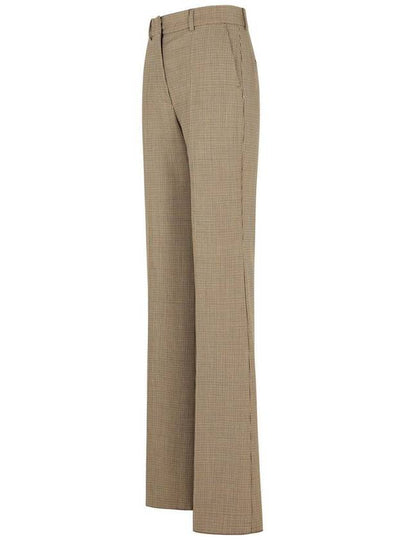 Sportmax 'Teso' Brown Virgin Wool Blend Pants - MAX MARA SPORTMAX - BALAAN 2