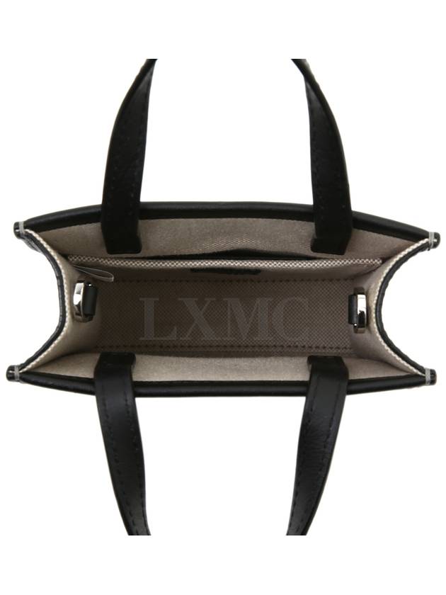 MCM Black Mini Cross Bag Sock Pla MMTBAKC01 - MCM - BALAAN 8