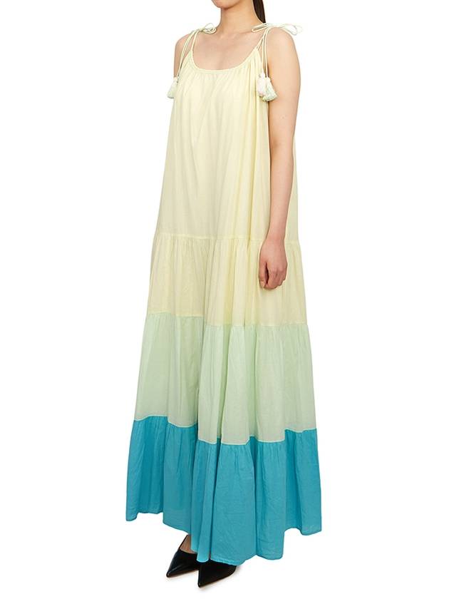 Nuccia Women s Sleeveless Long Dress 4EVA42 V08501 237 - VANESSA BRUNO - BALAAN 3