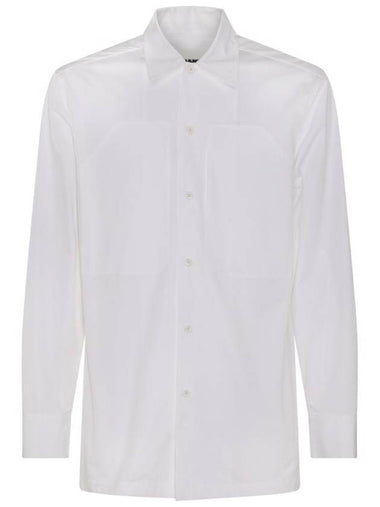 WHITE COTTON SHIRT J22DL0193J45002100 - JIL SANDER - BALAAN 1