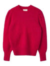 Emma Mohair Jumper Knit Top Fuchsia Pink - ISABEL MARANT - BALAAN 2