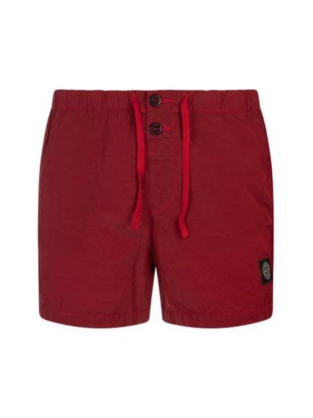 Swimming Nylon Trunk Shorts Red - STONE ISLAND - BALAAN 2