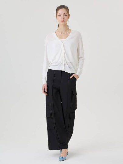 High Waist Wide Cargo Pants - RS9SEOUL - BALAAN 2