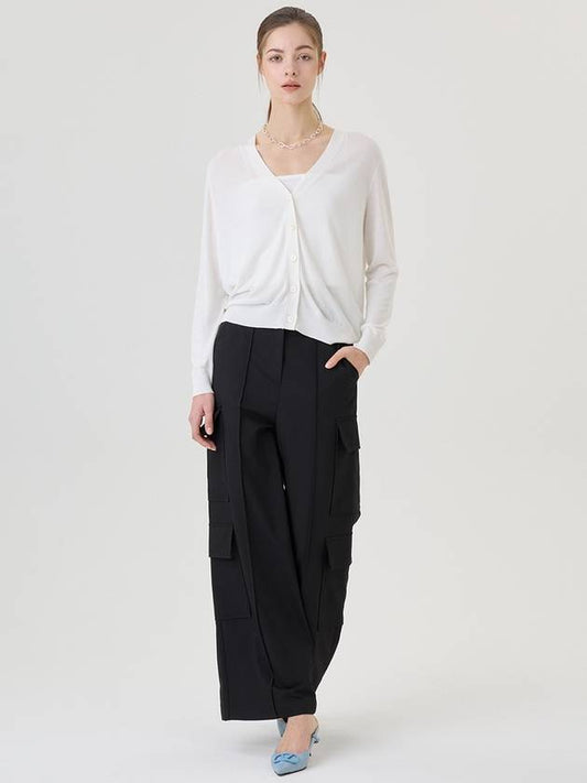 High Waist Wide Cargo Pants - RS9SEOUL - BALAAN 2